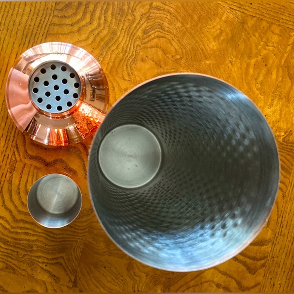 Hammered Cocktail Shaker - Picture 2 of 3